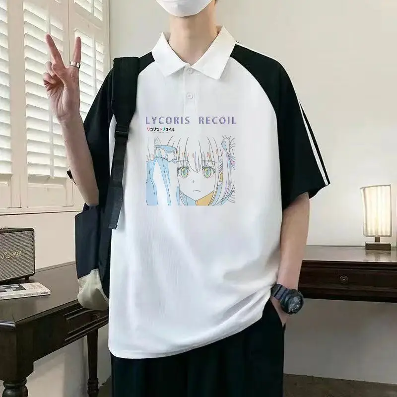 Licolis Thousand Bunches Top Cosplay Turn-Down Collar T-Sh Men Anime Merchandise Two-Dimensional Casual Pain Clothing Polo
Licolis Thousand Bunches Top Cosplay Turn-Down Collar T-Sh Men Anime Merchandise Two-Dimensional Casual Pain Clothing Polo