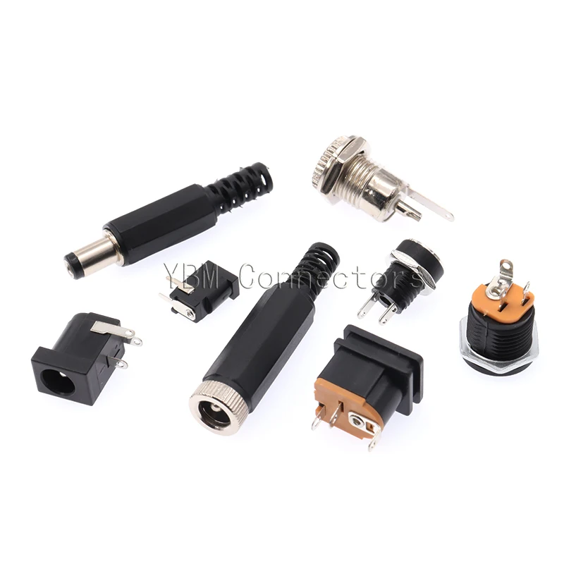 10Pcs DC Power Jack Socket Connector 5.5*2.1mm 3.5x1.3mm Male Female DC005 DC022 DC099 DC plug socket Nut Panel Mount Adapter
10Pcs DC Power Jack Socket Connector 5.5*2.1mm 3.5x1.3mm Male Female DC005 DC022 DC099 DC plug socket Nut Panel Mount Adapter