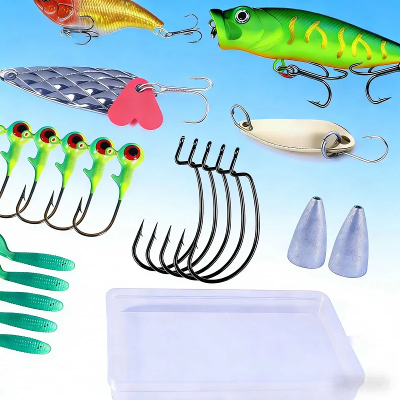 Realistic Mudfish Lure Set Topwater Fishing Anti-Tangle Inverted Hook Floating Fishing Gear Accessory
Realistic Mudfish Lure Set Topwater Fishing Anti-Tangle Inverted Hook Floating Fishing Gear Accessory
