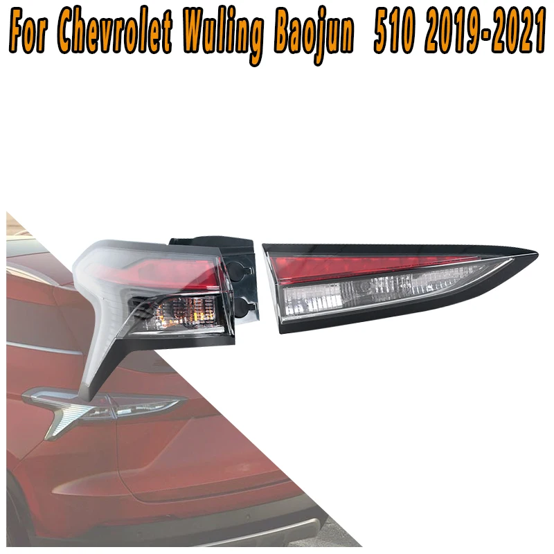 Для Chevrolet Groove 2019 2020 2021 для Wuling Baojun 510 2019 2020 2021, автомобильный светодиодный задний фонарь, стоп-согревающий стоп-сигнал
Для Chevrolet Groove 2019 2020 2021 для Wuling Baojun 510 2019 2020 2021, автомобильный светодиодный задний фонарь, стоп-согревающий стоп-сигнал