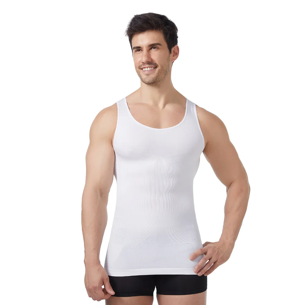 Men Seamless Shapewear Tank Top Chest Tummy Compression Slim Soft Breathable Summer Undershirt Gym Daily Base Layer
Men Seamless Shapewear Tank Top Chest Tummy Compression Slim Soft Breathable Summer Undershirt Gym Daily Base Layer