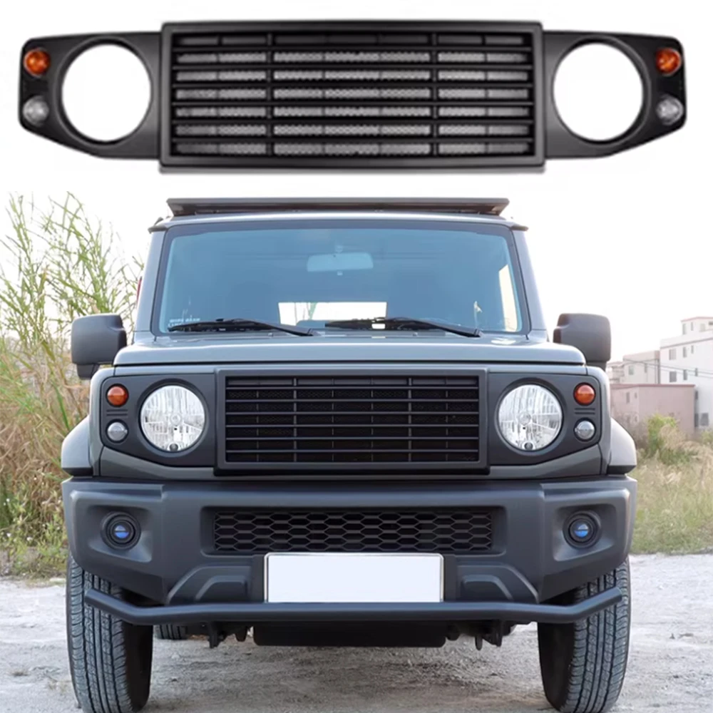 SXMA JMN144 Front Grille Large Grill Grid ABS Front Face Hood Accessories Decoration for Jimny JB74 3/5Door 2019-2026
SXMA JMN144 Front Grille Large Grill Grid ABS Front Face Hood Accessories Decoration for Jimny JB74 3/5Door 2019-2026
