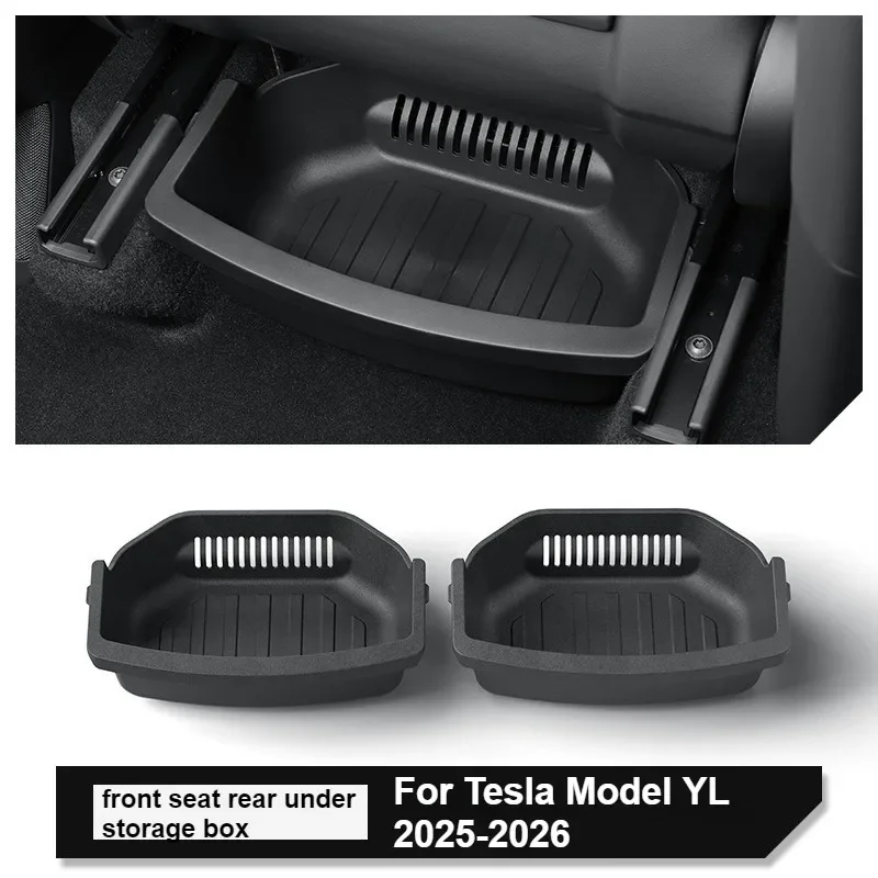 TPE Drawer Under Seat Storage Box for Tesla 2026 Model YL 6-Seat Front Rear Seat Lower Organizer Tray Car Interior Accessories
TPE Drawer Under Seat Storage Box for Tesla 2026 Model YL 6-Seat Front Rear Seat Lower Organizer Tray Car Interior Accessories