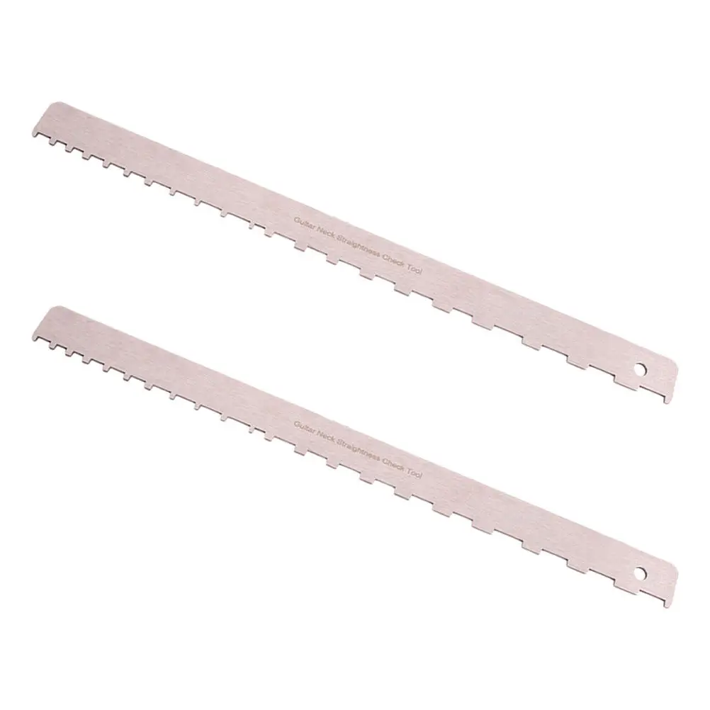 2 Pcs Guitar Neck Ruler Bass Measuring Gauge Durable Hardware Maintenance Tools Professional Instrument Repair Accessories
2 Pcs Guitar Neck Ruler Bass Measuring Gauge Durable Hardware Maintenance Tools Professional Instrument Repair Accessories