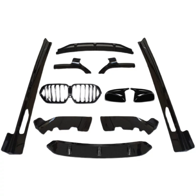 Suitable for x6 modified front and rear lip kit g06 carbon fiber front shovel side skirt middle net
Suitable for x6 modified front and rear lip kit g06 carbon fiber front shovel side skirt middle net