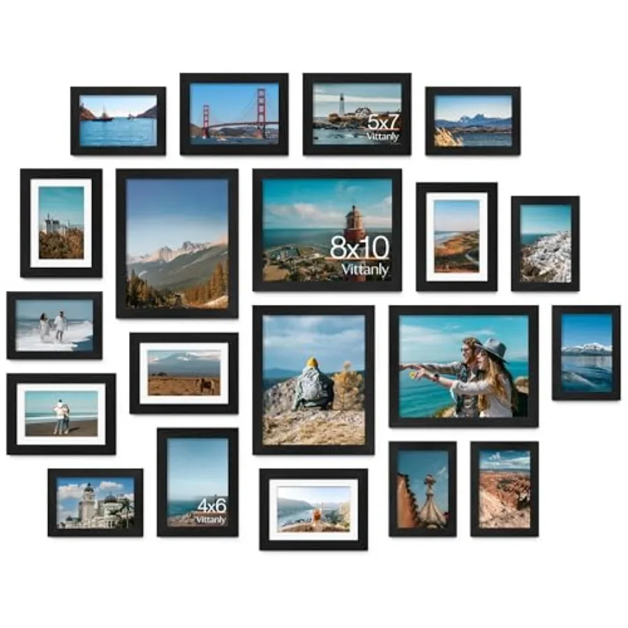 Picture Frames Set of 20, Picture Frames Collage Wall Decor for Wall Mounting or Tabletop Display, Gallery Wall Frame Set with
Picture Frames Set of 20, Picture Frames Collage Wall Decor for Wall Mounting or Tabletop Display, Gallery Wall Frame Set with