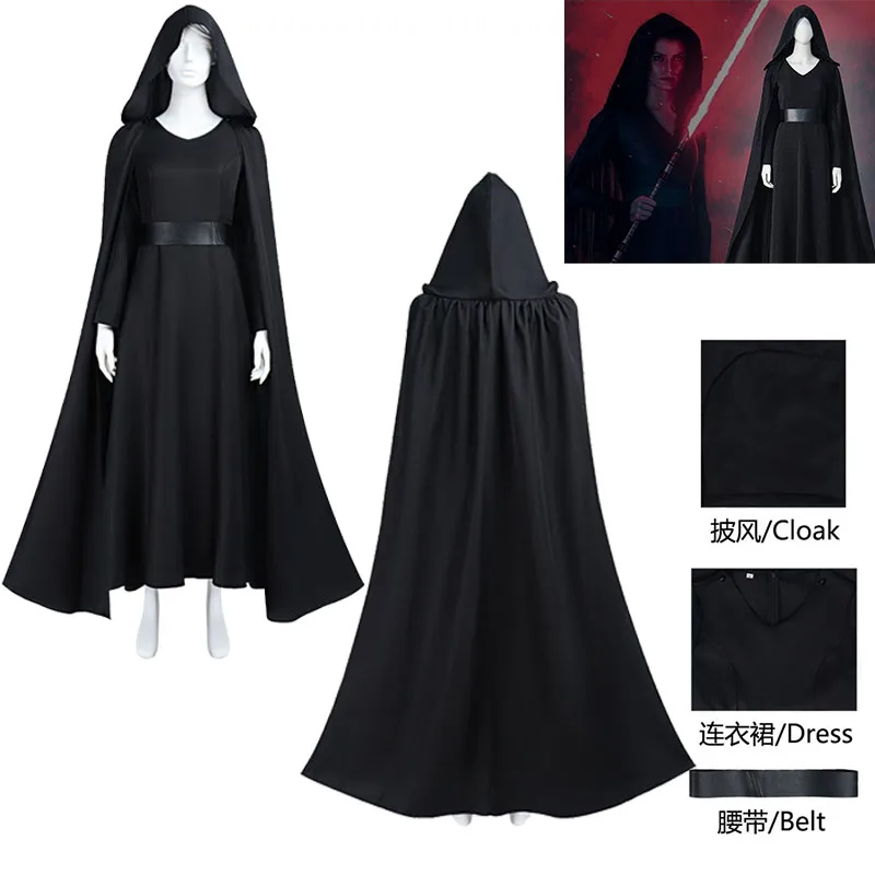Halloween Party Outfit Cosplay Costume For Rey Science Fiction Role Play Dress Up Suit for Wowen
Halloween Party Outfit Cosplay Costume For Rey Science Fiction Role Play Dress Up Suit for Wowen