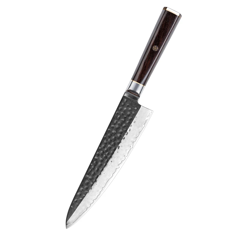 8.3 Inch Chef Knife Damascus VG10 Steel Blade Ebony Handle Sharp Slicing Vegetables Cleaver Meat Handmade Japanese Kitchen Knife
8.3 Inch Chef Knife Damascus VG10 Steel Blade Ebony Handle Sharp Slicing Vegetables Cleaver Meat Handmade Japanese Kitchen Knife
