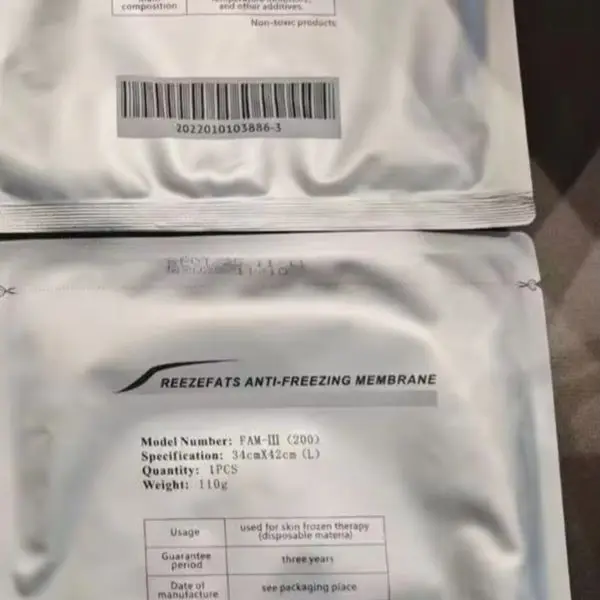 Hot Sell 34*42cm 110g Cold Gel Pad Skin Membrane Pad for Beauty Machine
Hot Sell 34*42cm 110g Cold Gel Pad Skin Membrane Pad for Beauty Machine