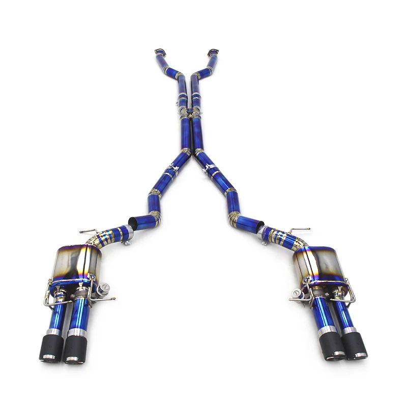 Custom Catback Exhaust For BMW M5 E60 V10 5.0 2003-2010 Valvetronic Tuning Titanium Pipe Muffler Exhaust System Escape
Custom Catback Exhaust For BMW M5 E60 V10 5.0 2003-2010 Valvetronic Tuning Titanium Pipe Muffler Exhaust System Escape