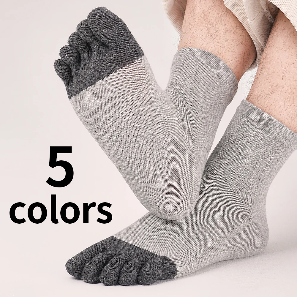 3 Pairs Five Toe Socks for Men Cotton Basketball Gym Socks Sweat-Absorbing Deodorant Sport Socks Assorted Colors
3 Pairs Five Toe Socks for Men Cotton Basketball Gym Socks Sweat-Absorbing Deodorant Sport Socks Assorted Colors