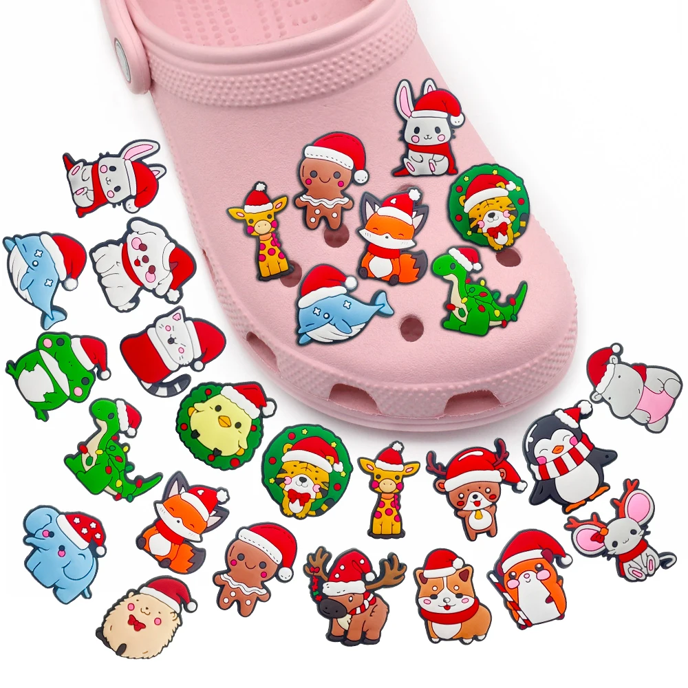 New 1PCS Cartoon Animals DIY Christmas Puppy Deer Accessories PVC Garden Shoe Charms Decorate Boy girl Kids Party Gift
New 1PCS Cartoon Animals DIY Christmas Puppy Deer Accessories PVC Garden Shoe Charms Decorate Boy girl Kids Party Gift