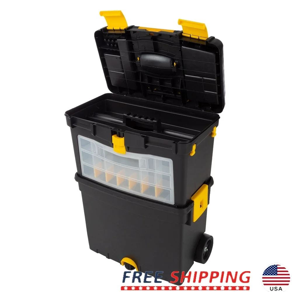Portable Rolling Toolbox Mobile Workshop Durable Storage Solution Tools Supplies Utility Cart Workshop Organizer Heavy Duty Tool
Portable Rolling Toolbox Mobile Workshop Durable Storage Solution Tools Supplies Utility Cart Workshop Organizer Heavy Duty Tool