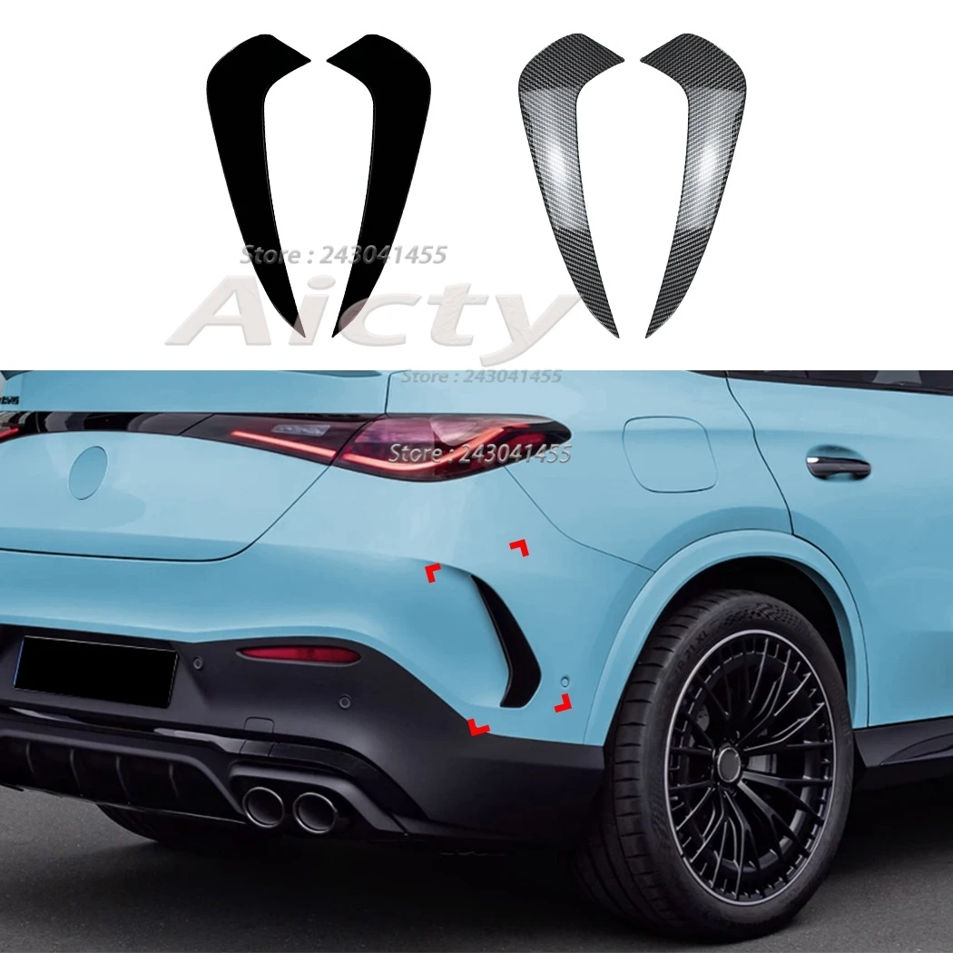 For Mercedes GLC C254 C260 C300 C400e Coupe AMG Line 2023+ ABS Car Rear Bumper Lip Side Spoiler Splitter Canards
For Mercedes GLC C254 C260 C300 C400e Coupe AMG Line 2023+ ABS Car Rear Bumper Lip Side Spoiler Splitter Canards