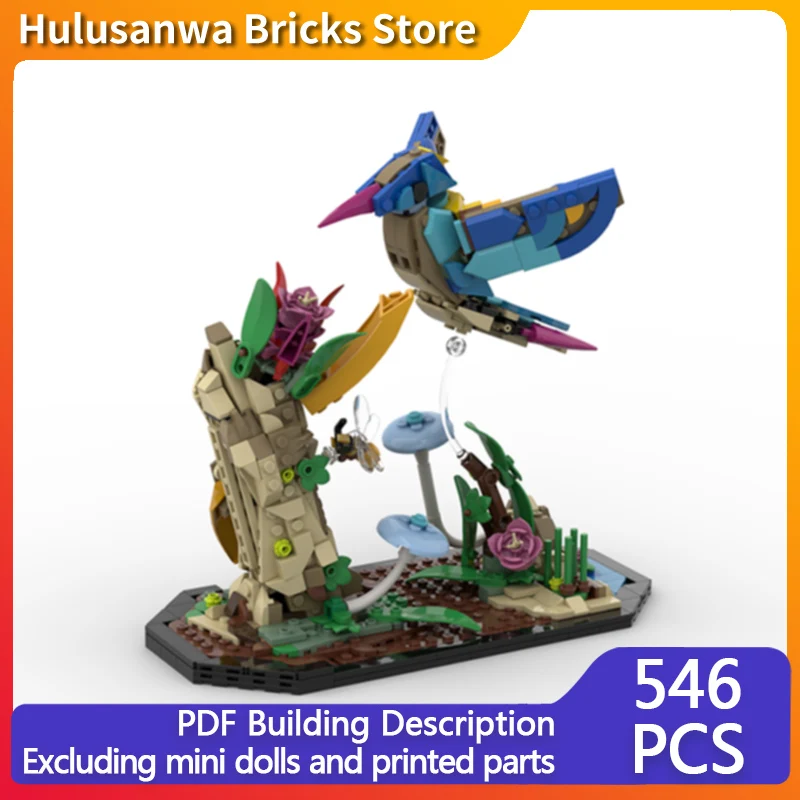 Creators Animal Series Model MOC Building Block Hummingbird Modular Technology Gifts Holiday Assemble Children Toys Suit
Creators Animal Series Model MOC Building Block Hummingbird Modular Technology Gifts Holiday Assemble Children Toys Suit