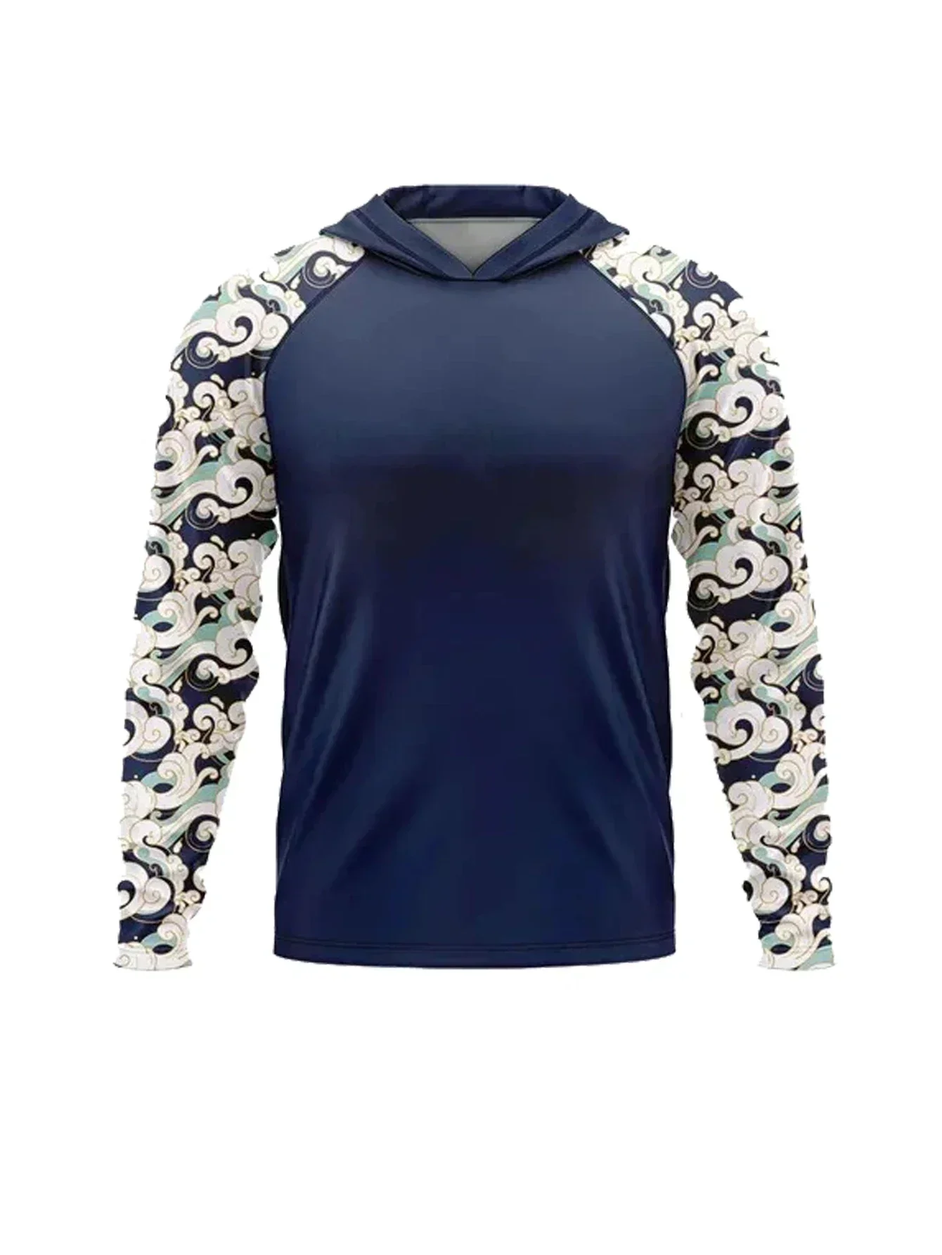 Long Sleeve Windproof Sun Protective Jerseys High-Quality Round Neck Quick-Drying Hooded Printing Fishing Clothing Men's
Long Sleeve Windproof Sun Protective Jerseys High-Quality Round Neck Quick-Drying Hooded Printing Fishing Clothing Men's