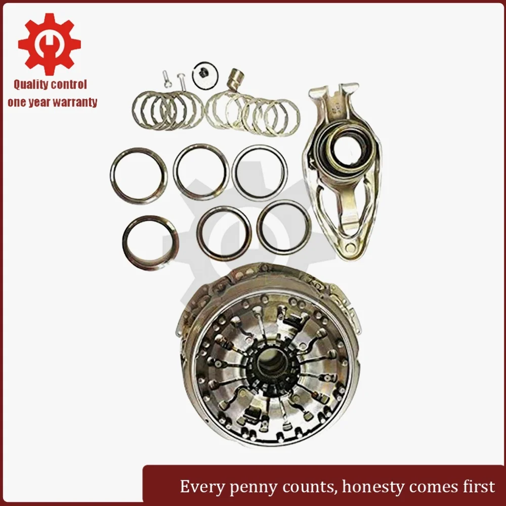 DQ200 0AM DSG 7-Speed Transmission Clutch Kit with Fork 0AM198140L for VW T4 BORA AUDI SKODA GOLF
DQ200 0AM DSG 7-Speed Transmission Clutch Kit with Fork 0AM198140L for VW T4 BORA AUDI SKODA GOLF