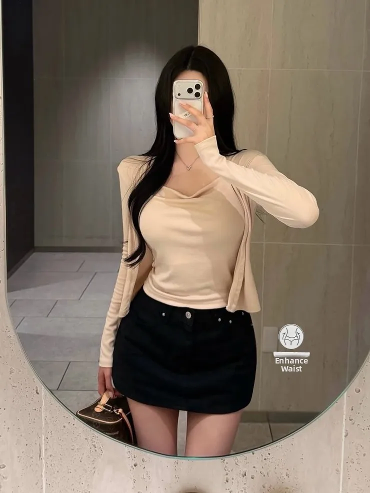 Slim Fit High Waist Denim Skirt Women's Summer Fashion Short Skirt Body Shaping Half Body Skirt Anti Light Girl's Jeans Skirt
Slim Fit High Waist Denim Skirt Women's Summer Fashion Short Skirt Body Shaping Half Body Skirt Anti Light Girl's Jeans Skirt