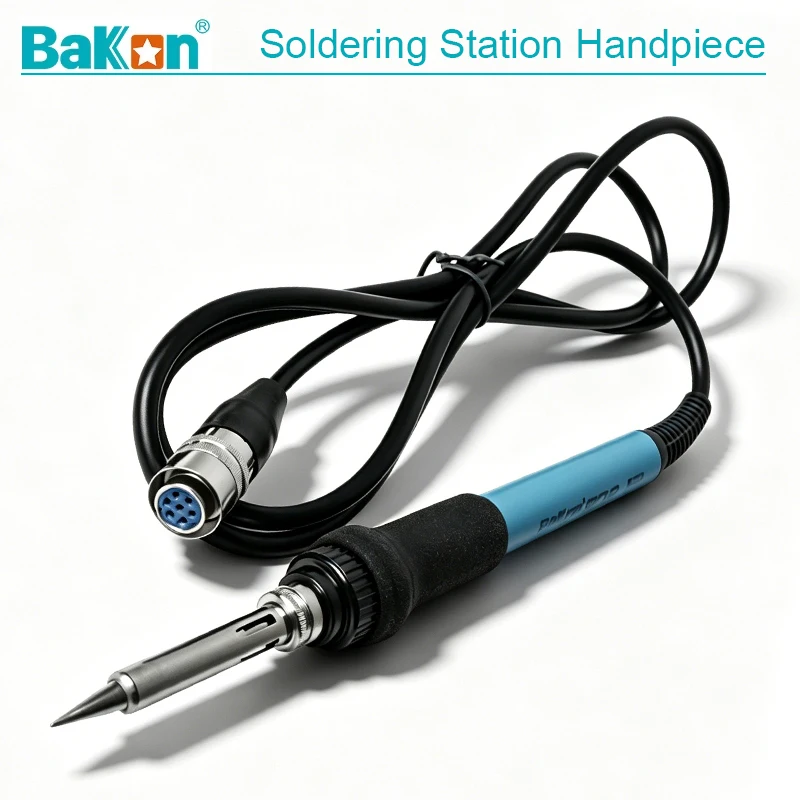 Bakon BK906 Soldering Station Handle Compatible BK90 BK60 BK881 Soldering Tip Welding Tools Welding Station Handle
Bakon BK906 Soldering Station Handle Compatible BK90 BK60 BK881 Soldering Tip Welding Tools Welding Station Handle