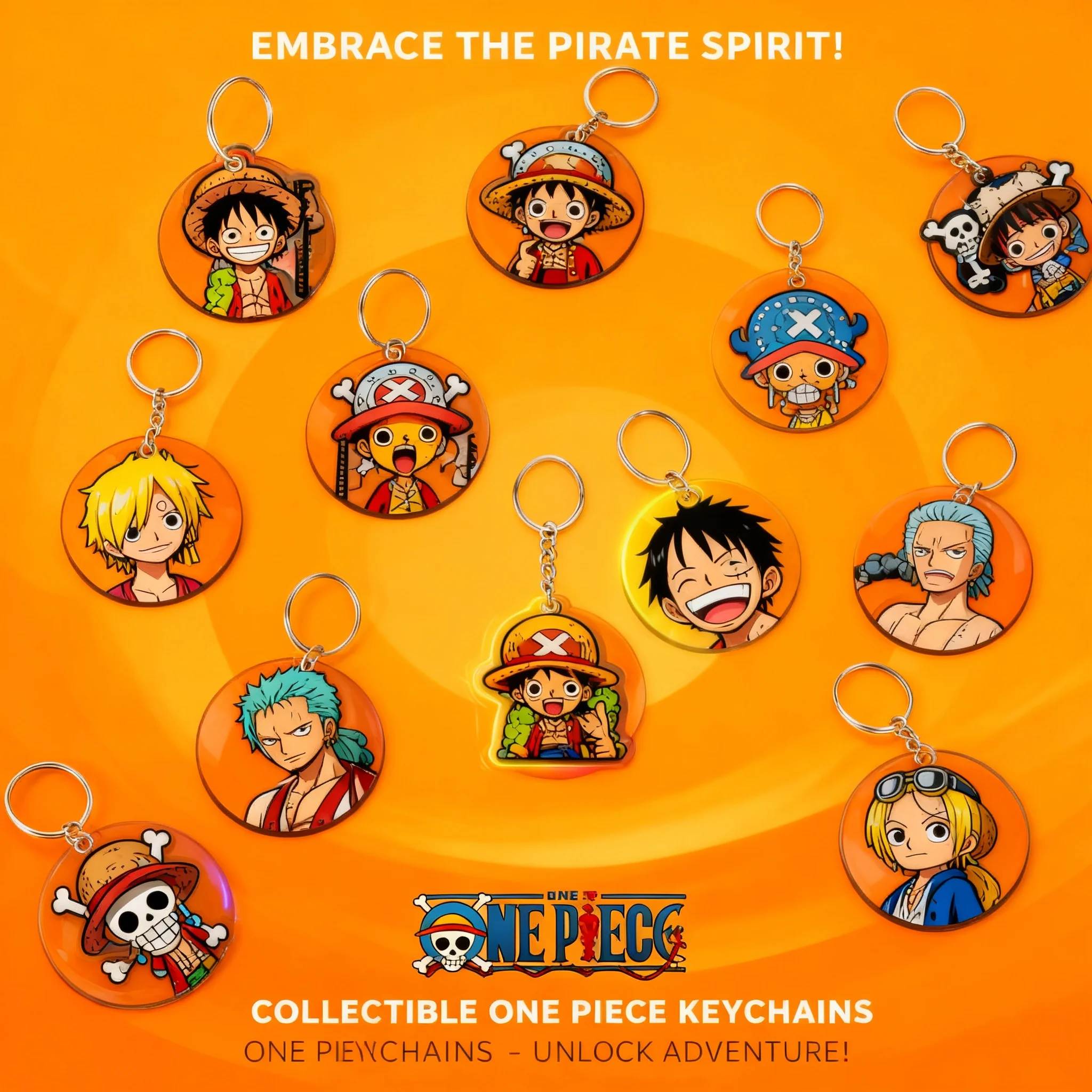 Anime Pirate Embroidery Keychain Manga Keyring Cosplay Accessories Cool Car Tag Gift for Women Men Friends Toy
Anime Pirate Embroidery Keychain Manga Keyring Cosplay Accessories Cool Car Tag Gift for Women Men Friends Toy