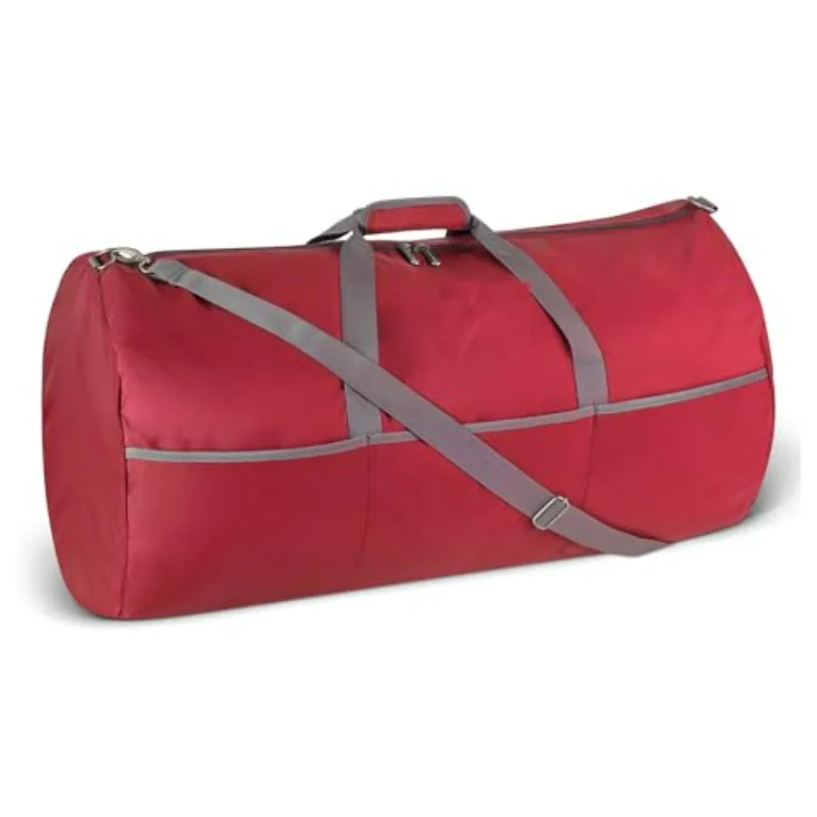Extra Large Foldable Nylon Duffel Bag for Travel/Storage with Zippe Pockets, ", 150L, 50-LBS Capacity, Previously Basics
Extra Large Foldable Nylon Duffel Bag for Travel/Storage with Zippe Pockets, ", 150L, 50-LBS Capacity, Previously Basics