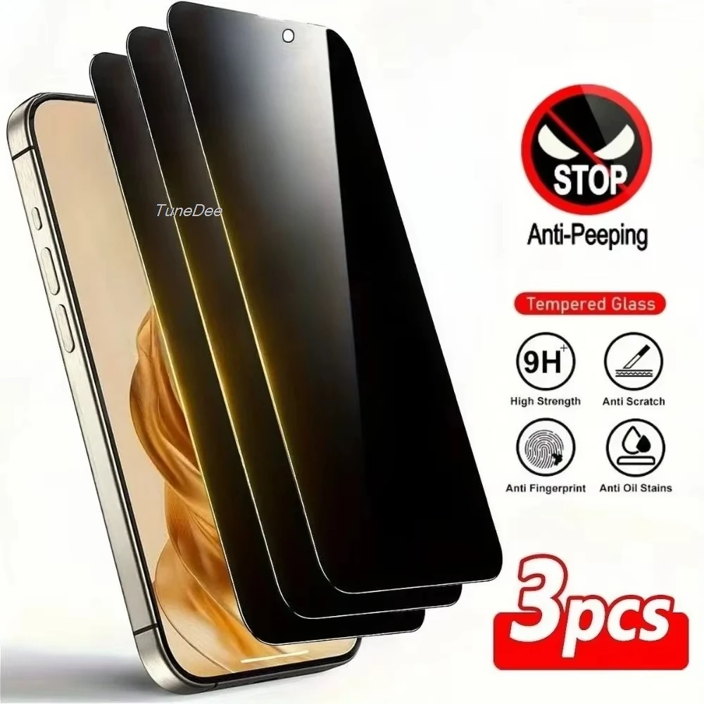 1-3PCS Privacy Screen Protector For iPhone 17 16e 16 15 14 Pro Max 13 12 11 Anti Spy Tempered Glass For iPhone 16e X XR XS 6 7 8
1-3PCS Privacy Screen Protector For iPhone 17 16e 16 15 14 Pro Max 13 12 11 Anti Spy Tempered Glass For iPhone 16e X XR XS 6 7 8