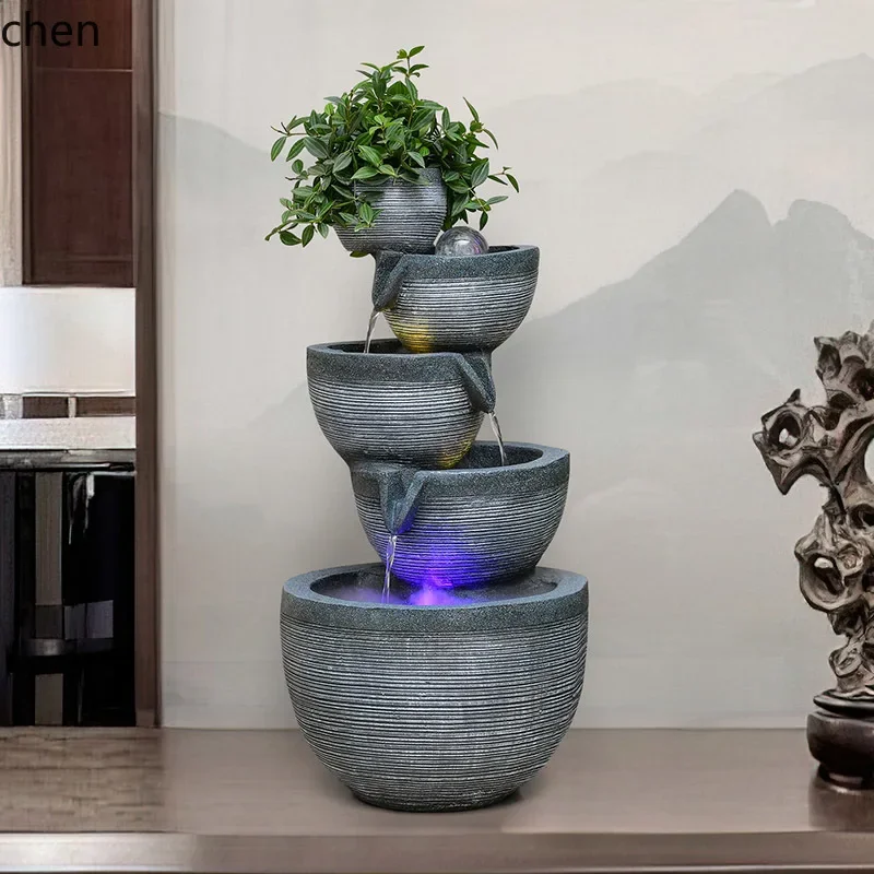 b7- living room floor running water ornament circulating water desktop decoration modern small Shengcai fish tank
b7- living room floor running water ornament circulating water desktop decoration modern small Shengcai fish tank
