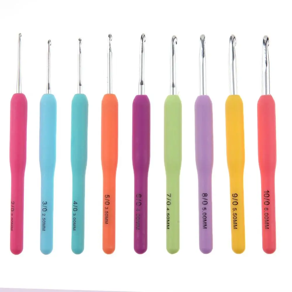 Набор крючков для вязания крючком 11 размеров с сумкой для хранения, удобная ручка, набор крючков для вязания крючком с зажимами для шитья, инструмент для вязания пряжи
Набор крючков для вязания крючком 11 размеров с сумкой для хранения, удобная ручка, набор крючков для вязания крючком с зажимами для шитья, инструмент для вязания пряжи