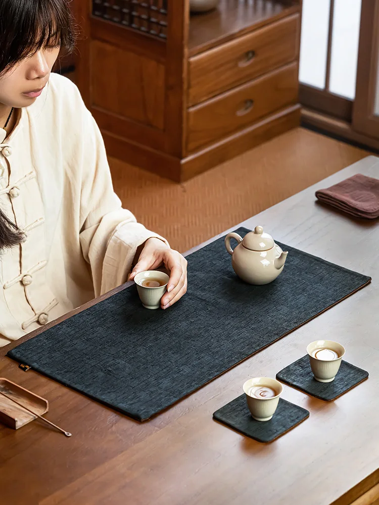 Handmade Vintage Chinese Style Tea Ceremony Mat Heat Resistant Dry Puffing Flag Waterproof Old Material Xiangyun Silk
Handmade Vintage Chinese Style Tea Ceremony Mat Heat Resistant Dry Puffing Flag Waterproof Old Material Xiangyun Silk