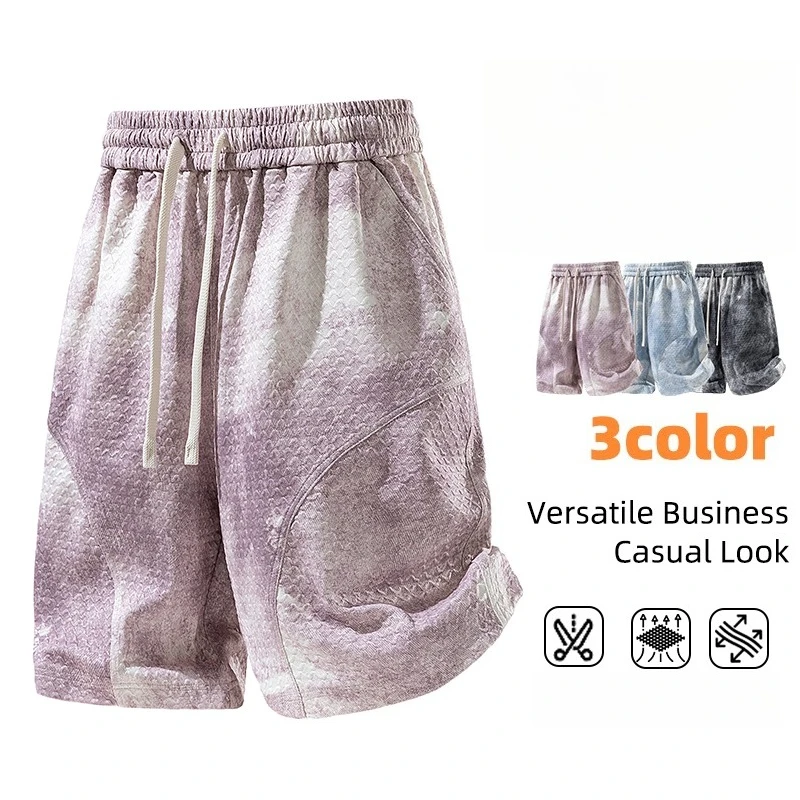 Summer Men's Wave Texture Tie-Dye Shorts Baggy Drawstring Outdoor Joggers Quick-Dry Basketball Bermuda Short Jorts Plus Size 8XL
Summer Men's Wave Texture Tie-Dye Shorts Baggy Drawstring Outdoor Joggers Quick-Dry Basketball Bermuda Short Jorts Plus Size 8XL