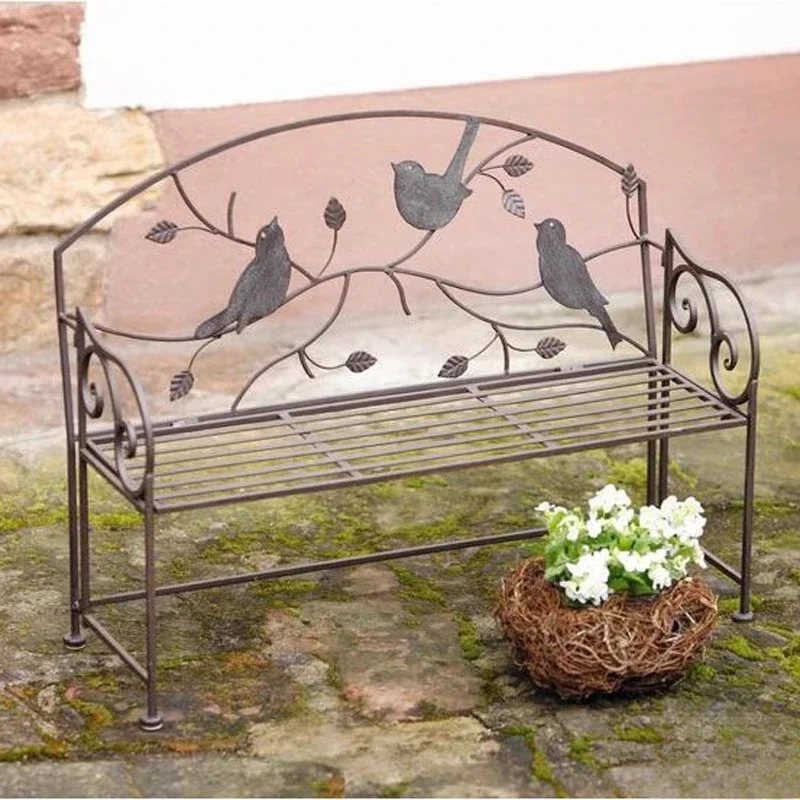 American country retro wrought iron small flower pot chair balcony park chair garden shop window photography decorative flower
American country retro wrought iron small flower pot chair balcony park chair garden shop window photography decorative flower