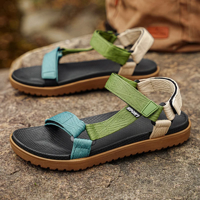 2026 New Summer Men's Beach Sandals EVA Soft Sole Outdoor Casual Non Slip Wear Resistant Comfortable Walking Shoes For Men
2026 New Summer Men's Beach Sandals EVA Soft Sole Outdoor Casual Non Slip Wear Resistant Comfortable Walking Shoes For Men