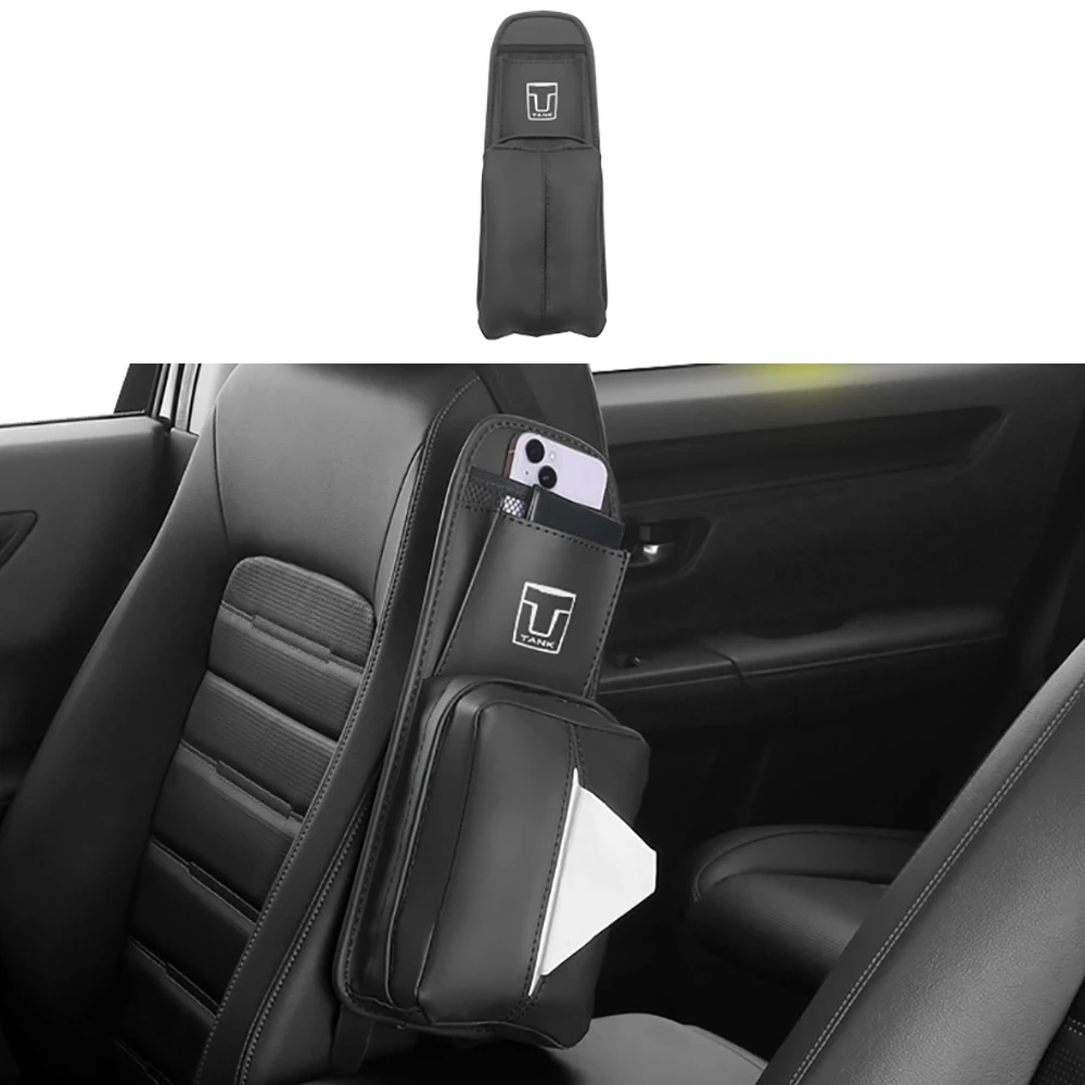 Seat Side Storage Bag Tissue Box Hanging Car Tissue Bag Interior Styling Accessories For Tank 300 400 500 700
Seat Side Storage Bag Tissue Box Hanging Car Tissue Bag Interior Styling Accessories For Tank 300 400 500 700