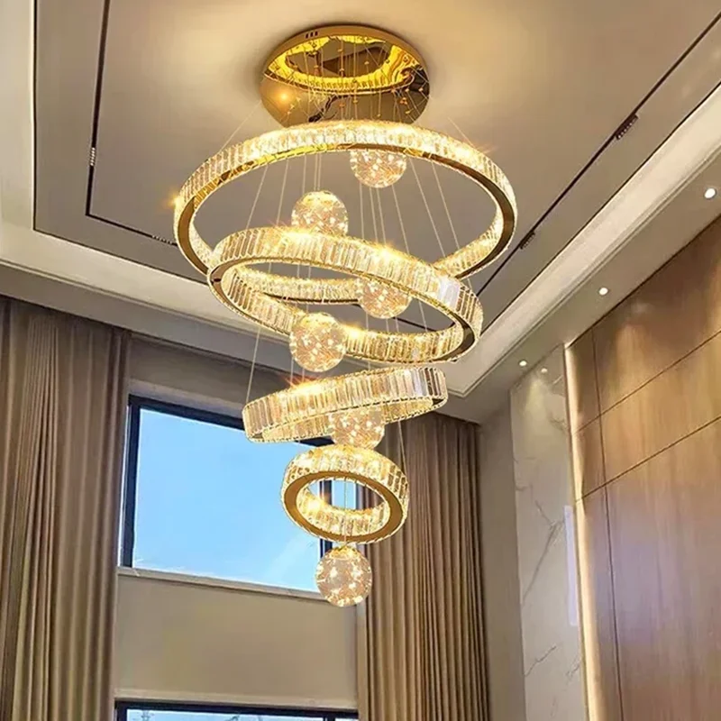 Modern home decoration crystal chandelier, stair Pendant lamp, living room Pendant lights, interior lighting
Modern home decoration crystal chandelier, stair Pendant lamp, living room Pendant lights, interior lighting