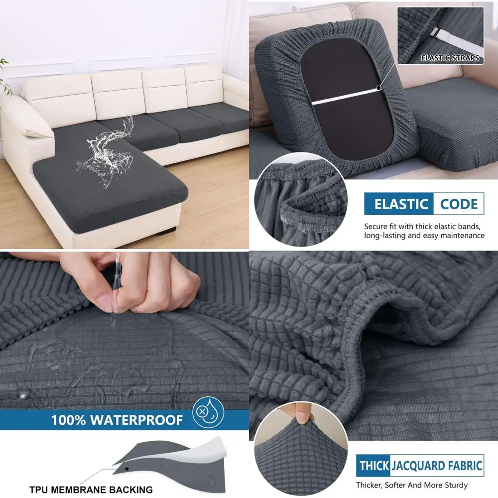 Приятные для домашних животных моющиеся чехлы на диван, нескользящие чехлы на диван для собак, мягкая эластичная жаккардовая ткань, размер S
Приятные для домашних животных моющиеся чехлы на диван, нескользящие чехлы на диван для собак, мягкая эластичная жаккардовая ткань, размер S