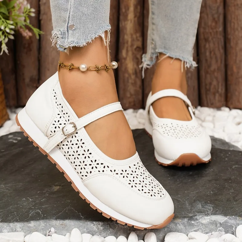 AJGS Women's Flat Summer Round Toe Sandals New Retro Button Sandals Comfy Mary Jane Comfortable Shoes for Women Plus Size
AJGS Women's Flat Summer Round Toe Sandals New Retro Button Sandals Comfy Mary Jane Comfortable Shoes for Women Plus Size