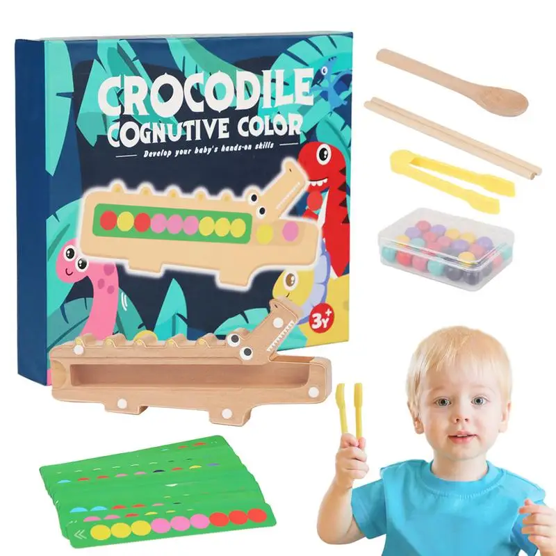 Color Sorting Matching Toy Crocodile Sorting Game Montessori Toy With Bead Rainbow Matching Color Sorting Games For Girls Kids
Color Sorting Matching Toy Crocodile Sorting Game Montessori Toy With Bead Rainbow Matching Color Sorting Games For Girls Kids