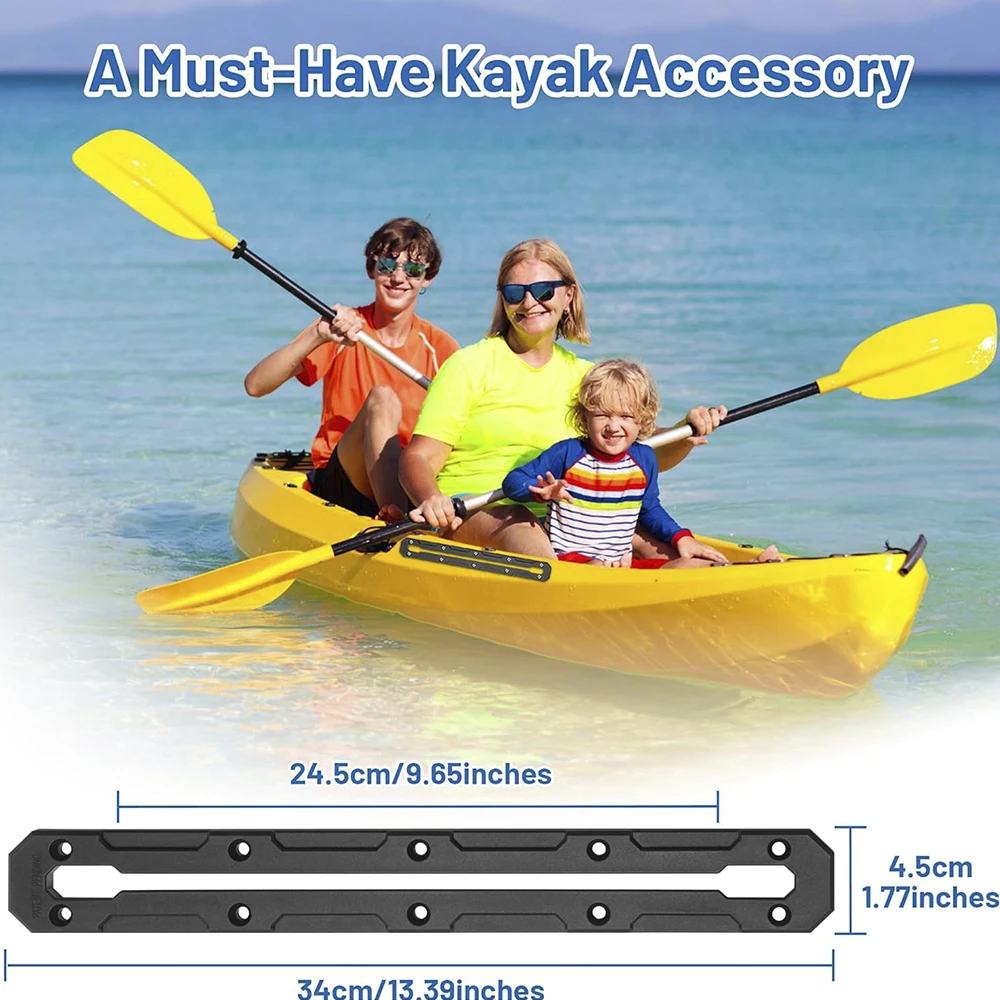 2pcs 33.9cm Nylon Kayak Tracks Mounting Rail For Fishing Rod Rack, Cup/Paddle Holders DIY Accessories For Canoe Inflatable Boat
2pcs 33.9cm Nylon Kayak Tracks Mounting Rail For Fishing Rod Rack, Cup/Paddle Holders DIY Accessories For Canoe Inflatable Boat