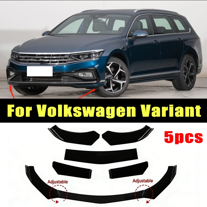5Pcs ABS Material Universal Car Front Bumper Separator Bumper Lip Body Kit Duck Lip Separator For Volkswagen Variant Accessories
5Pcs ABS Material Universal Car Front Bumper Separator Bumper Lip Body Kit Duck Lip Separator For Volkswagen Variant Accessories