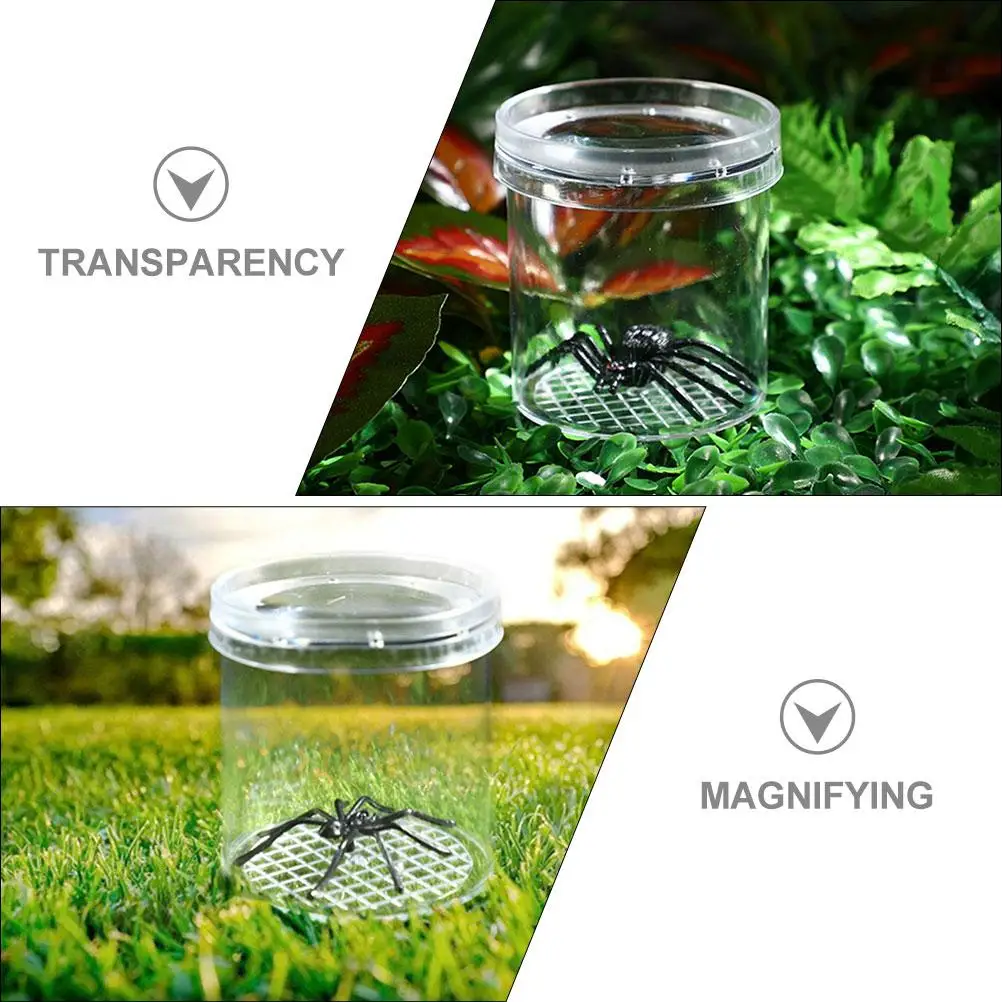 8pcs Insect Observation Cup Triple Glass Portable Science Exploration Bug Container Box Educational Toy
8pcs Insect Observation Cup Triple Glass Portable Science Exploration Bug Container Box Educational Toy