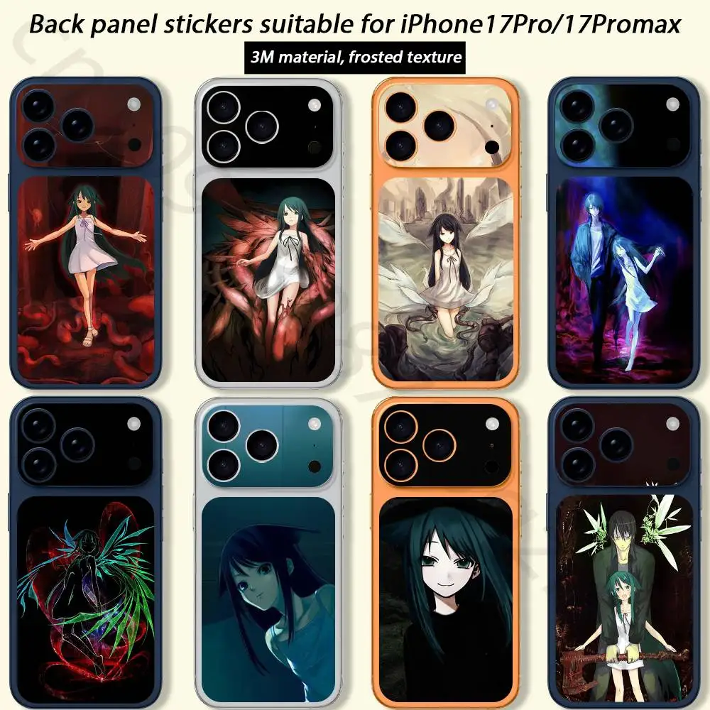 The S-Song Of S-Saya TICKET Decal Skin Wrap for iPhone 17 Pro or Pro max Protective Film for Back, Frame, Camera
The S-Song Of S-Saya TICKET Decal Skin Wrap for iPhone 17 Pro or Pro max Protective Film for Back, Frame, Camera