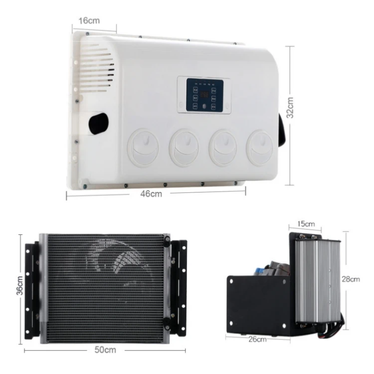 Electric Battery Powered DC 12V 24V Air Conditioner Universal PVC Truck And Bus Parking Car Air Conditioner
Electric Battery Powered DC 12V 24V Air Conditioner Universal PVC Truck And Bus Parking Car Air Conditioner