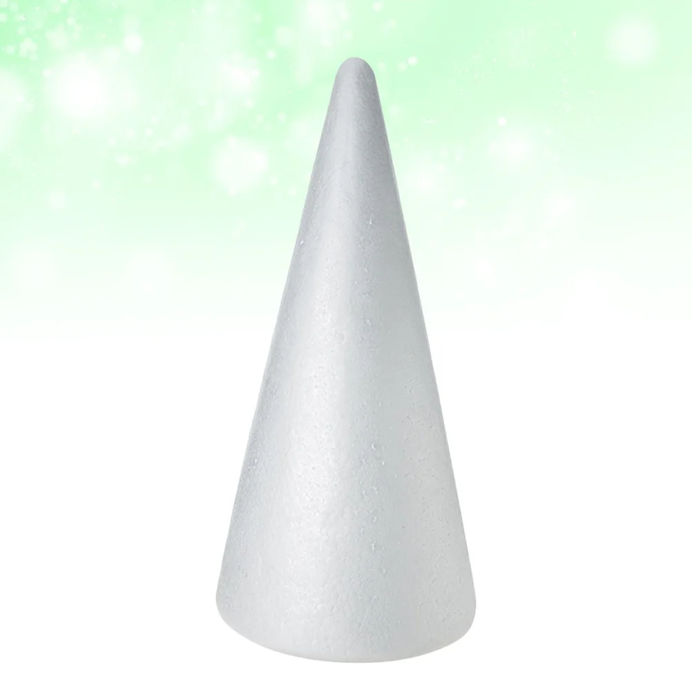 10Pcs Foam Cones White Solid 14.3x6.2cm DIY Craft DIY Cone Christmas Decoration Cone Craft Ornament
10Pcs Foam Cones White Solid 14.3x6.2cm DIY Craft DIY Cone Christmas Decoration Cone Craft Ornament
