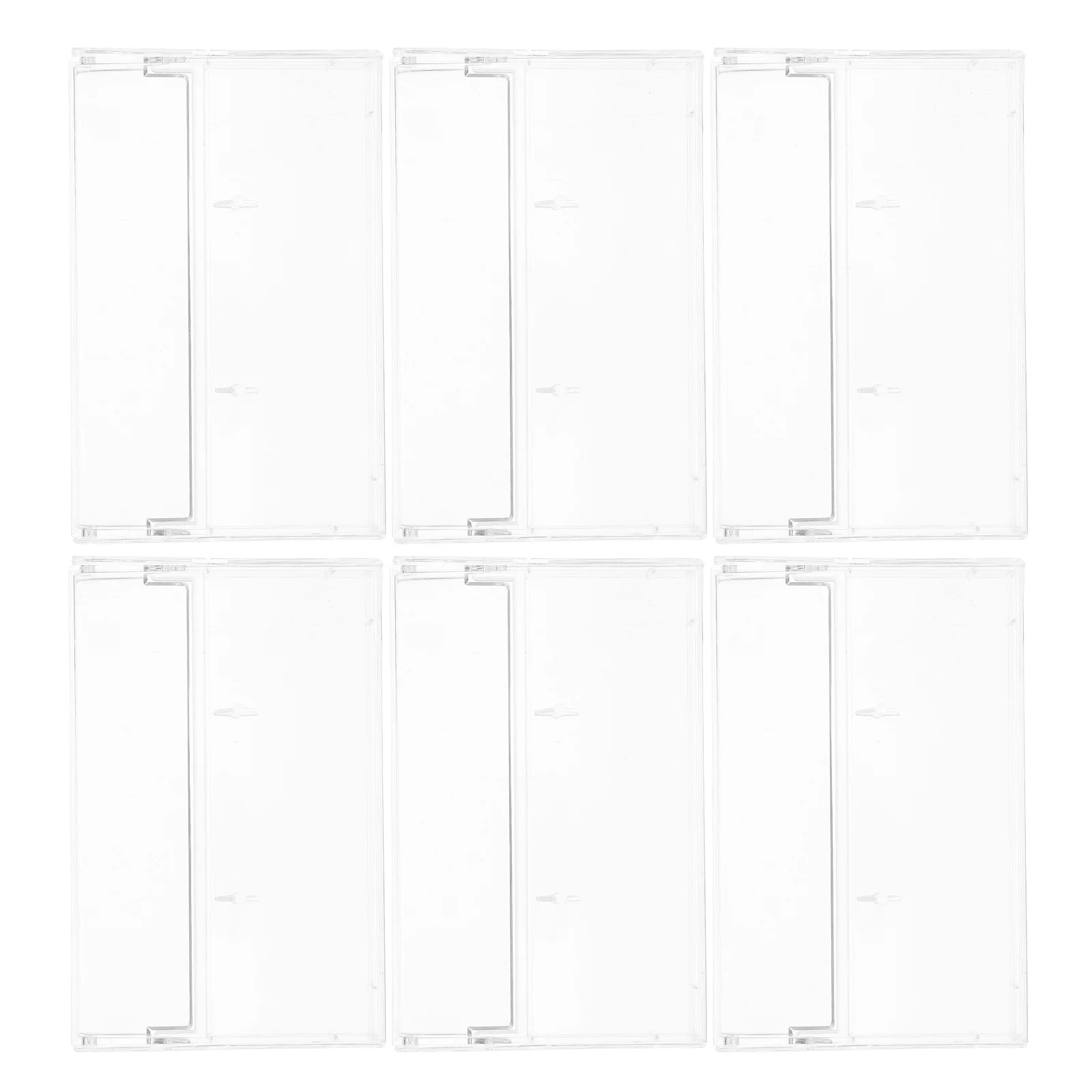 6 Pcs Tape Cassette Display Holder for Car Audio Storage Cases Boxes ABS Organizer
6 Pcs Tape Cassette Display Holder for Car Audio Storage Cases Boxes ABS Organizer