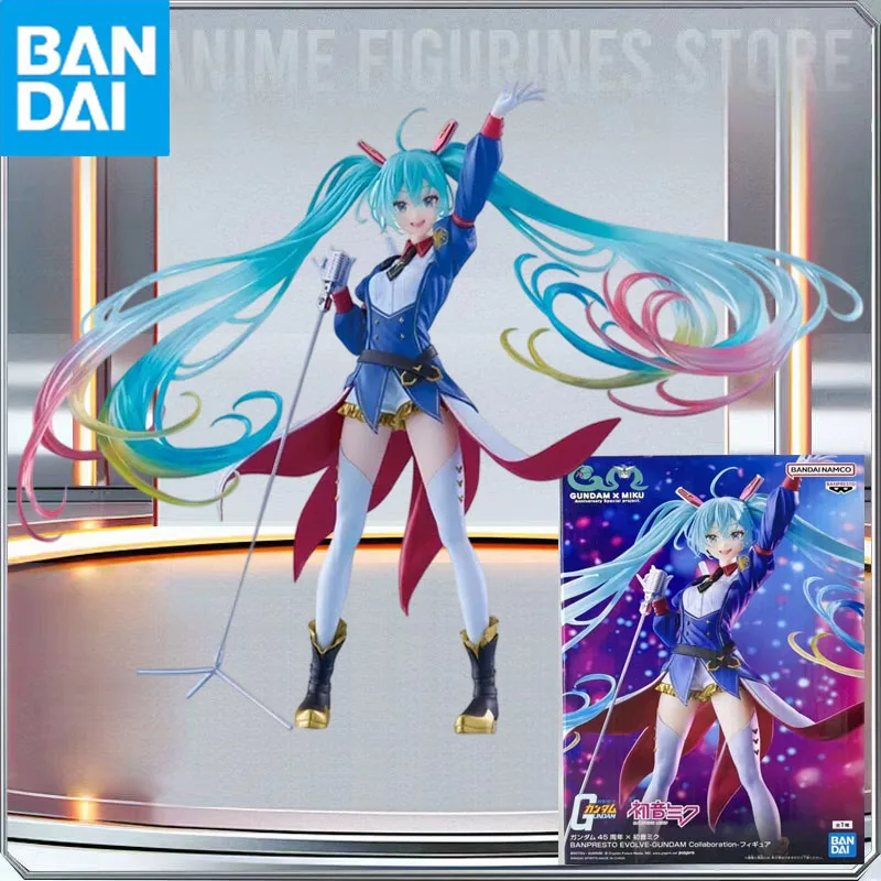 BANDAI Genuine Banpresto Evolve Gundam X Miku Anniversary Hatsune Miku Action Figures Collection Model Anime Toy Holiday Gift
BANDAI Genuine Banpresto Evolve Gundam X Miku Anniversary Hatsune Miku Action Figures Collection Model Anime Toy Holiday Gift
