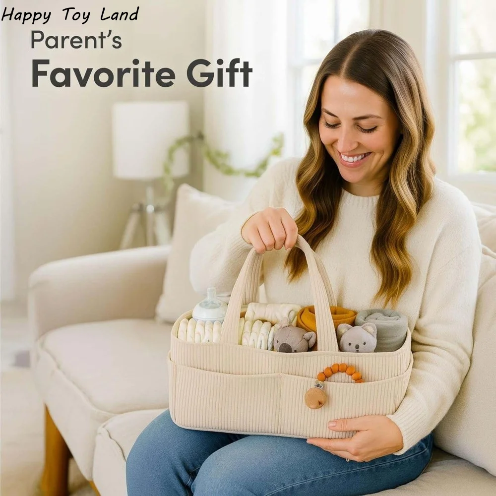 Divided Pouch Large Capacity Diaper Organizer Foldable Lightweight Mommy Handbag Multi-functional Soft Nursery Tote Infant
Divided Pouch Large Capacity Diaper Organizer Foldable Lightweight Mommy Handbag Multi-functional Soft Nursery Tote Infant