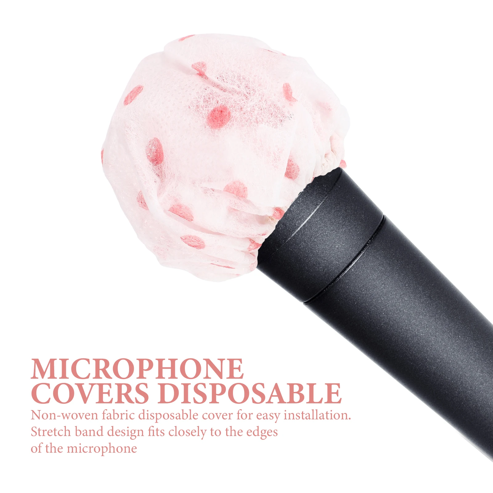 100 Pairs Microphone Covers Disposable Non woven Fabric H held Mic Dust Windscreen Covers Bulk Replacement Accessories
100 Pairs Microphone Covers Disposable Non woven Fabric H held Mic Dust Windscreen Covers Bulk Replacement Accessories
