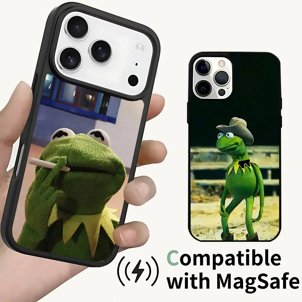 K-Kermit the frog Magnetic Phone Case For IPhone 14 16 17 13 12 11 15 Pro Max Plus For Magsafe Wireless Charge Cover
K-Kermit the frog Magnetic Phone Case For IPhone 14 16 17 13 12 11 15 Pro Max Plus For Magsafe Wireless Charge Cover