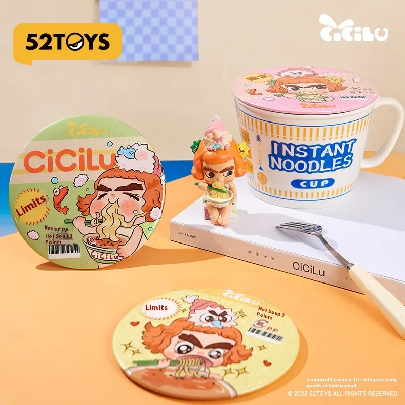 52TOYS CiCiLu Instant Noodles Bar Squeezing Blind Bag Collectible Tin Badge Millet Commemorative Decoration Exquisite Mini Toy
52TOYS CiCiLu Instant Noodles Bar Squeezing Blind Bag Collectible Tin Badge Millet Commemorative Decoration Exquisite Mini Toy
