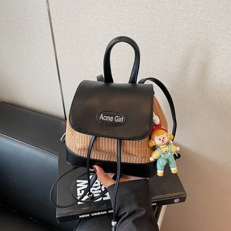 2025 New! Niche High-End Women's Backpack - Foreign Fresh, Trendy Contrast Portable Travel Women's Bag 
2025 New! Niche High-End Women's Backpack - Foreign Fresh, Trendy Contrast Portable Travel Women's Bag